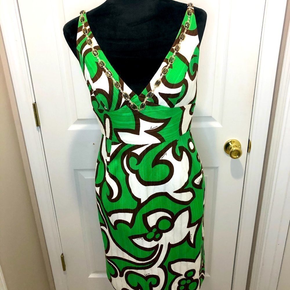 Milly of New York jeweled cocktail dress size 10